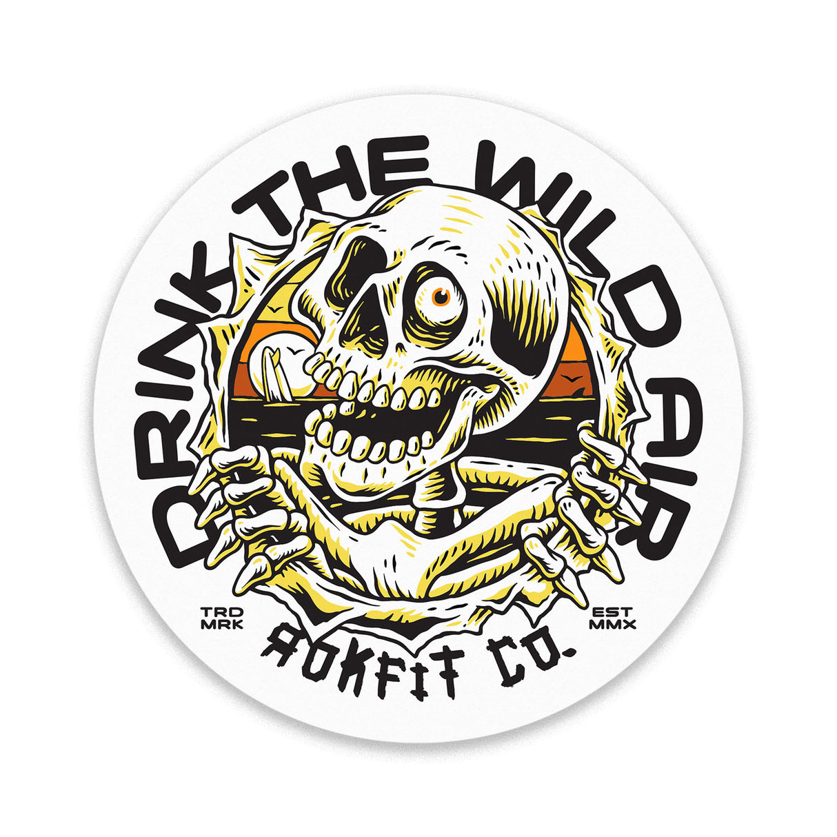 Drink The Wild Air - Sticker
