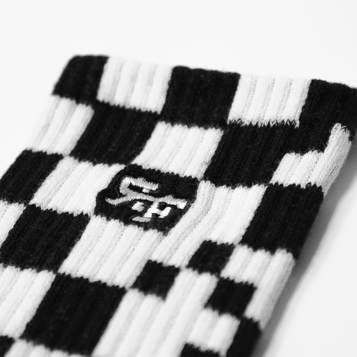 Checker Crew Sock